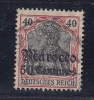 N°39 - 50c S/40p - TB - Deutsche Post In Marokko