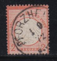 N°8 - 2k - Obl. Pforzheim - 1/9/72 - TB - Used Stamps