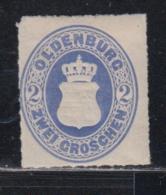 N°18 - 2gr Bleu - TB - Oldenbourg