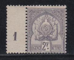 N°27 - 2F Violet Gris + Mill. 1 - TB - Other & Unclassified