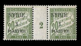 MILLESIME / TIMBRES TAXE N°23 - Mill. 2 - TB - Autres & Non Classés