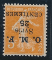 N°85 - Surcharge Renversée - TB - Otros & Sin Clasificación