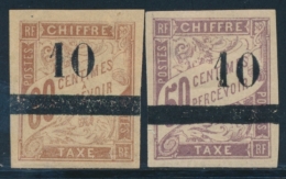 TIMBRES TAXE N°1/2 - N°1 Signé A. Brun - TB - Andere & Zonder Classificatie