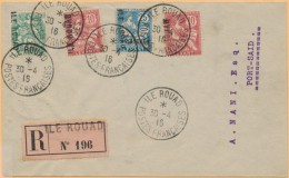 N°1, 2 X2, 3 - Les 4 Val S/L Rec - Du 30/4/16 - Pr Port Saïd - Cachet Arrivée Au Verso 31/5/16 - Rare - - Autres & Non Classés