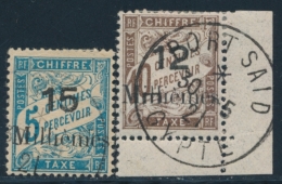 TIMBRES TAXE N°1/2 - N°1 CDF Avec Obl. Complète 30/5/21 - TB - Autres & Non Classés