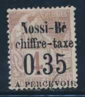 TIMBRES TAXE  N°4 - 0,35 S/4c - Signé Calves/A.Brun - TB - Other & Unclassified