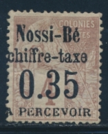 TIMBRES TAXE  N°4 - 0,35 S/4c - Signé A. Brun - TB - Other & Unclassified