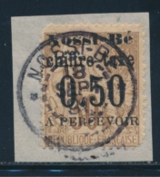 TIMBRES TAXE  N°3 - 0,50 S/30c Brun - 1 Dt D'angle Arrondie - B/TB - Autres & Non Classés