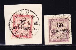 TIMBRES TAXE N°3/4 - Belle Oblitération - TB - Autres & Non Classés