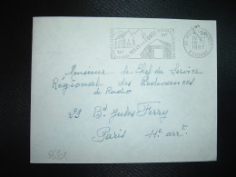 LETTRE OBL.MEC.16-1-1967 MILLY LA FORET (91 ESSONNE) Pour REDEVANCES DE RADIO - Civil Frank Covers