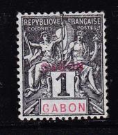 N°16 - Variété Double GABON - TB - Sonstige & Ohne Zuordnung