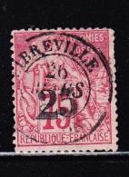 N°10 - 25 S/75c Rose - Signé Chevalier - TB - Autres & Non Classés