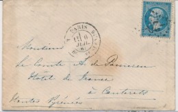 N°22 - Losange GF 20 - Rue St Dominique St Germain (Ind. 13) - TB - 1849-1876: Période Classique