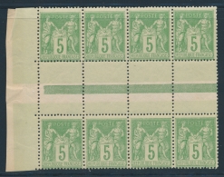 N°106a - Bde De 4 - BDF - TB - 1876-1878 Sage (Type I)