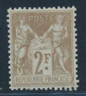 N°105 - 2F - TB - 1876-1878 Sage (Type I)