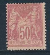 N°98 - 50c Rose - TB - 1876-1878 Sage (Type I)