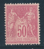 N°98 - 50c Rose - TB - 1876-1878 Sage (Type I)