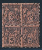 N°91 - Bloc De 4 - TB - 1876-1878 Sage (Type I)