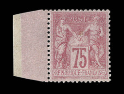N°81 - 75c Rose - Signé Calves/Brun - Certif. - TB - 1876-1878 Sage (Type I)