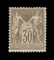 N°69 - 30c Brun Clair - Signé Thiaude - TB - 1876-1878 Sage (Typ I)