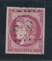 N°49b - Rose Vif - TB - 1870 Emission De Bordeaux