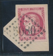 N°49 - 80c Rose - Obl. GC 5080(Alexandrie) - TB - 1870 Bordeaux Printing