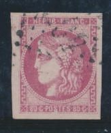 N°49 - Grde Marges - TF - TB - 1870 Bordeaux Printing