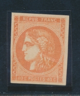 N°48 - Signé Calves -TB - 1870 Bordeaux Printing