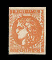N°48 - Signé Calves - TB - 1870 Bordeaux Printing