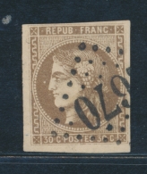 N°47 - Signé Roumet - TB - 1870 Emission De Bordeaux