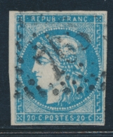 N°44A - Obl. GC 763 - TB - 1870 Bordeaux Printing