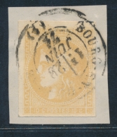 N°43B - Tendance Citron - Obl. Càd Bourg En Bresse - TB - 1870 Bordeaux Printing