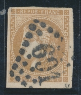 N°43Aa - Brun Clair - TB - 1870 Bordeaux Printing