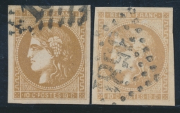 N°43A X 2 Ex - 2 Nuances - Margés - 1 Ex Signé Brun - TB - 1870 Bordeaux Printing