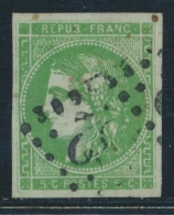 N°42B - Margé - Nuance Grisâtre - TB - 1870 Ausgabe Bordeaux