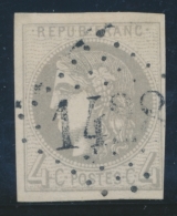 N°41B - Margé - Signé Calves - Sauf Un Angle Juste Non Touché - Sinon TB - 1870 Ausgabe Bordeaux