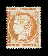 N°38 - 40c Orange - TB - 1870 Siège De Paris