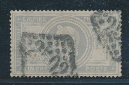 N°33 - GC 2502 - B/TB - 1863-1870 Napoléon III Lauré