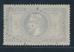 N°33 - Pli Vertical - Signé Schott - Asp. TB - 1863-1870 Napoléon III Con Laureles