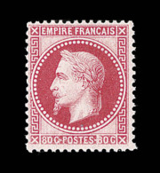 N°32 - 80c Rose - Comme ** - TB - 1863-1870 Napoléon III Con Laureles