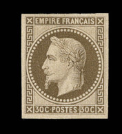 N°30c - 30c Brun - Emission Rothschild - ND - TB - 1863-1870 Napoléon III. Laure