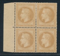N°28A - 10c Bistre - Type I - Bloc De 4 - Signé Dillemnn/Balasse - TB - 1863-1870 Napoléon III Con Laureles
