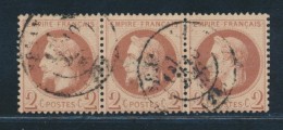 N°26 - Bde De 3 - TB - 1863-1870 Napoléon III Con Laureles