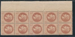 N°26 - Bloc De 10 - BDF - Maj. ** - TB - 1863-1870 Napoleon III With Laurels