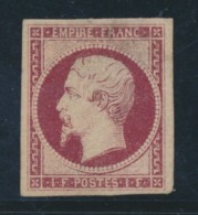 N°18g - 1F Velours - Par Endroits Qques Inégalités D'épaisseur De Papier D'origine - Nuance Exc - 1853-1860 Napoléon III
