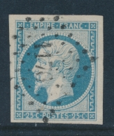 N°15 - Obl. PC 1170 - Signé JF Brun - TB/SUP - 1853-1860 Napoléon III