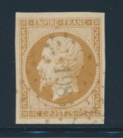 N°13Ba - Bistre Brun - Obl. PC 198 - TB/SUP - 1853-1860 Napoleone III