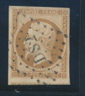 N°13B - Filet Voisin - Obl. DS2 - TB/SUP - 1853-1860 Napoléon III