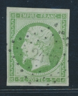 N°12 - Obl. PC 2430 - TB/SUP - 1853-1860 Napoléon III