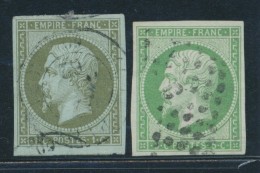 N°11/12 - TB - 1853-1860 Napoléon III